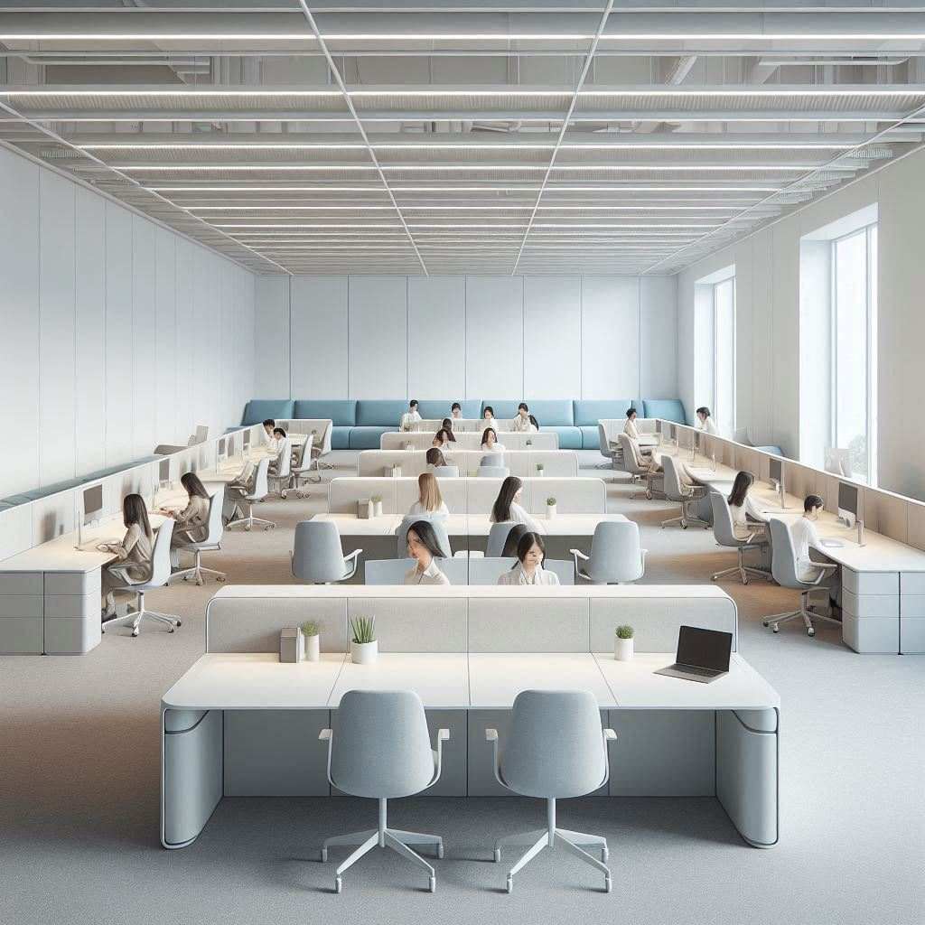 写字楼办公办公桌椅人体工学在照明方案换季调整时由行政运维组先处理哪些异常